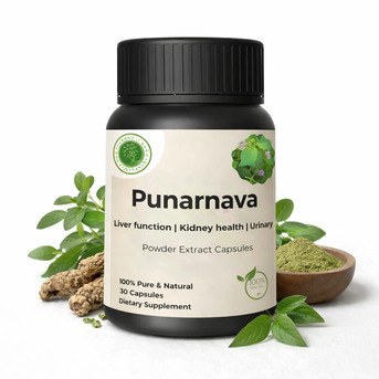 Noida, Health & Beauty Items, INR 399,  Punarnava Capsules &ndash; Natural Kidney & Detox Support