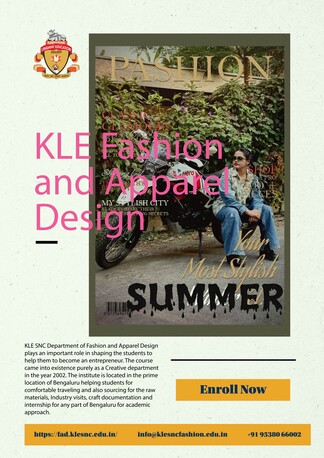 Bangalore, Education, Diploma Courses In Fashion & Interior Design | KLE FAD Bangalore