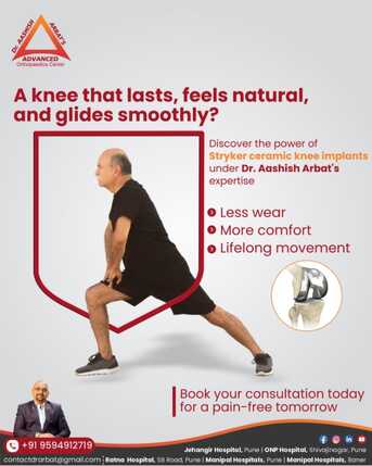 Pune, Health, Knee Replacement Surgeon In Pune    -  Dr. Aashish Arbat