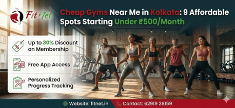 Kolkata, Health, Affordable Gym Near Me With Fees Under 500 In Kolkata &ndash; Join Fitnet Gym Today