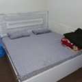 SAR 550,  King Size White Color Bed With Matress In Mint Condition,