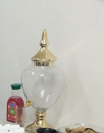 Khobar, Furniture, SAR 700,  5 Seater Velvet Sofa Set And Glass Juice Flask For Multi Purpose For Sale.