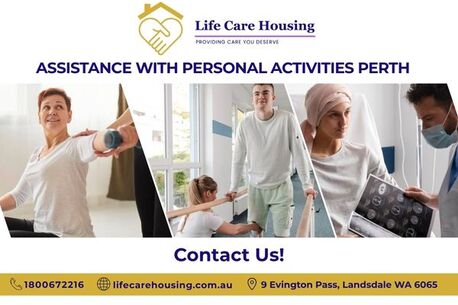 Perth, Health, Assistance With Personal Activities Perth