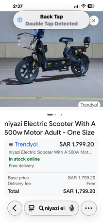 Madinah, Bicycles, SAR 800,  Niyazi Eletric Scotter