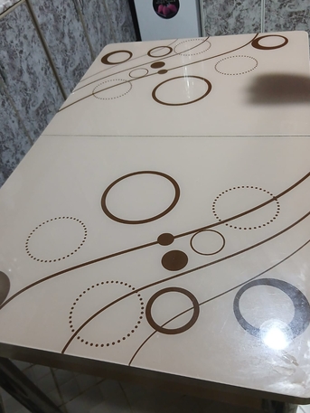 Riyadh, Furniture, SAR 200,  Dinner Table/dining Table For Sale It Is Without Chairs It Is Expandable You Can Open And