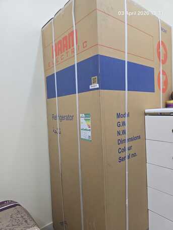 Riyadh, Electronics, SAR 1600,  HAAM Inverter Double Door Refrigerator &ndash; Excellent Condition