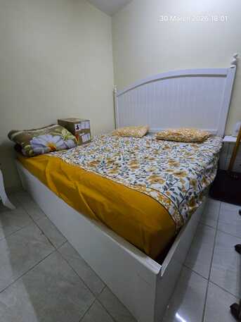 Riyadh, Furniture, SAR 1700,  Branded Complete Bedroom Set &ndash; Master Bed, Matress, Wardrobe, Dressing Table & Side Table