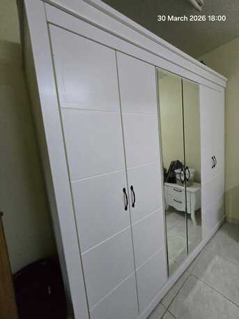 Riyadh, Furniture, SAR 1700,  Branded Complete Bedroom Set &ndash; Master Bed, Matress, Wardrobe, Dressing Table & Side Table