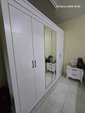 Riyadh, Furniture, SAR 1700,  Branded Complete Bedroom Set &ndash; Master Bed, Matress, Wardrobe, Dressing Table & Side Table