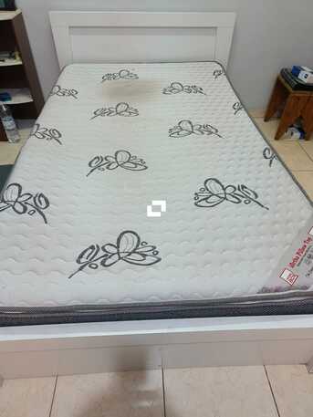 Jeddah, Furniture, SAR 600,  Home Box Bed (120 X 200 CM) With Mattress (25 X 120 X 200 CM)