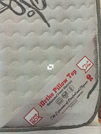 Jeddah, Furniture, SAR 600,  Home Box Bed (120 X 200 CM) With Mattress (25 X 120 X 200 CM)