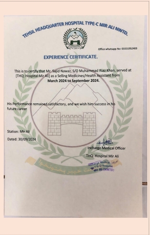 Jubail, Job Seekers, Health Technician Available In Jubail