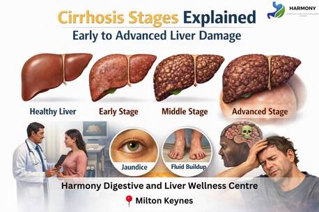 London, Health, Cirrhosis Stages Explained | Expert Care At Harmony