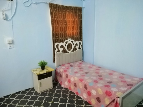 Hara, Rooms Available, SAR 1000/month,  Fully Furnished Room Available For Rent, Single Person (Indian)