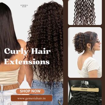 Noida, Clothing & Accessories, Buy Curly Hair Extensions Online