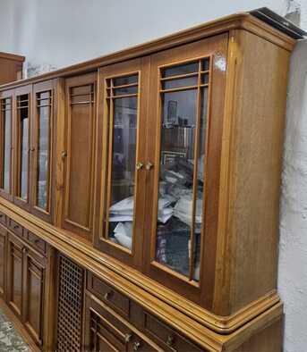 Dammam, Furniture, SAR 550,  IKEA Big Wooden Cabinet For Sale - Excellent Condition