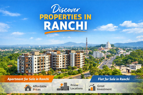 Ranchi, Real Estate, 3BHK Flat For Sale In Ranchi In Prime Locations