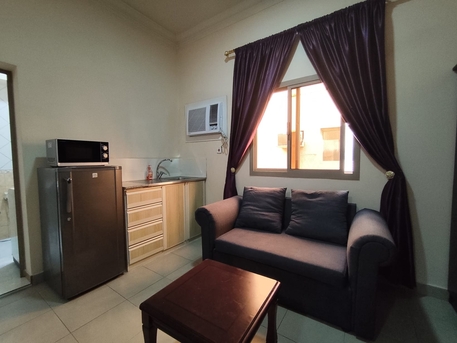 Manama, Apartments/Houses, BHD 150/year,  1 BR,  Jidali:- Furnished Studio Flat On Rent With Ewa..