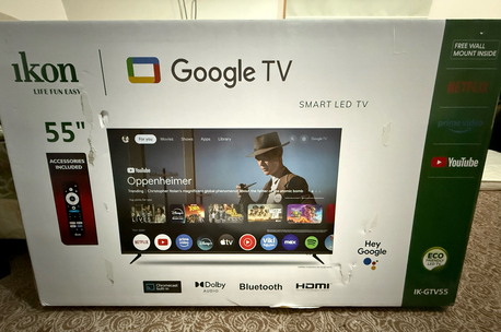 Khobar, Electronics, SAR 1000,  Ikon Google Tv 55"