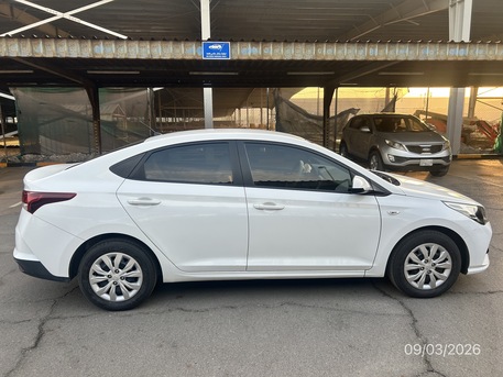 Manama, Vehicles, Cars & Trucks , BHD 3800,  Hyundai Accent 2022,  2022,  Automatic,  40800 KM,  Hyundai Accent, 40K, Km Direct Owner, White Color