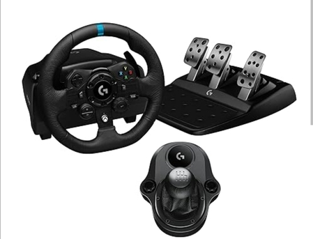 Al Malaz, Electronics, SAR 1200,  Logitech G923 Steering Wheel And Pedal And Shifter Very Good Condition Negotiable Price