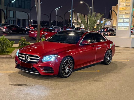 Jeddah, Vehicles, Cars & Trucks , SAR 110,  Mercedes-Benz E-Class Sedan E300 AMG Full Option,  2017,  Automatic,  170 KM,