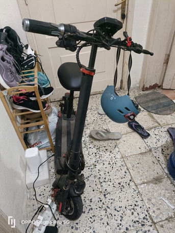 Jeddah, Motorcycles, SAR 1200,  Elctric Cycle 50 Km Range Milage Low Price 4 Month Old