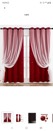 Jubail, Household Items, SAR 150,  CURTAINS & BED SHEET SET FOR SALE