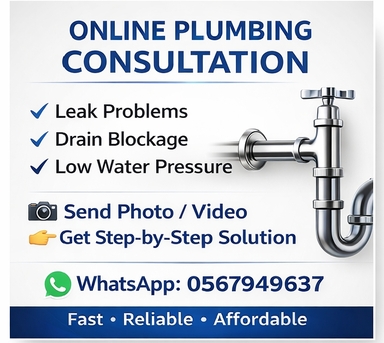 Riyadh, Counseling, Online Plumbing Consultation For Expats &ndash; Fast & Reliable Help