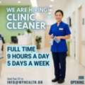 A FEMALE CLEANER For A Medical Center Is Needed