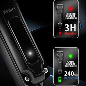 Sharjah, Electronics, AED 55,  Km-1071 حلاقة ممتازة جدا، وشحن وبطارية عالية، ن&