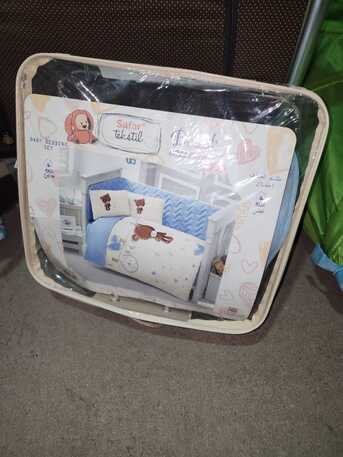 Riyadh, Baby & Kid Stuff, SAR 275,  Newborn Baby Bundle For Sale (Playpen + Play Gym + Tent + Bedding + Baby Bag)