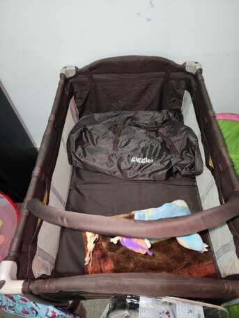 Riyadh, Baby & Kid Stuff, SAR 275,  Newborn Baby Bundle For Sale (Playpen + Play Gym + Tent + Bedding + Baby Bag)