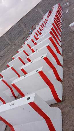 Riyadh, Materials, SAR 48,  New Concrete Barriers Cheapest Prices