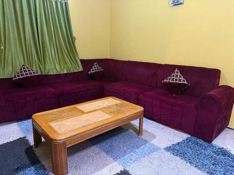 Jubail, Furniture, SAR 800,  L TYPE SOFA , CARPET SHRAGY , CENTER TABLE ,TV ALMARI, MEDICATE KING SIZE MATTRESS