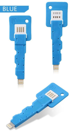 Jubail, Electronics, SAR 20,  Iphone Keychain Lightning Charging Cable (Baseus + Excel) &ndash; Portable Mini Cable