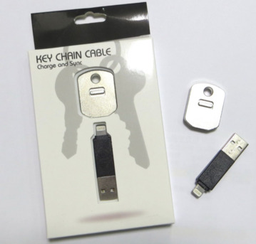 Jubail, Electronics, SAR 20,  Iphone Keychain Lightning Charging Cable (Baseus + Excel) &ndash; Portable Mini Cable