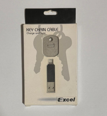 Jubail, Electronics, SAR 20,  Iphone Keychain Lightning Charging Cable (Baseus + Excel) &ndash; Portable Mini Cable