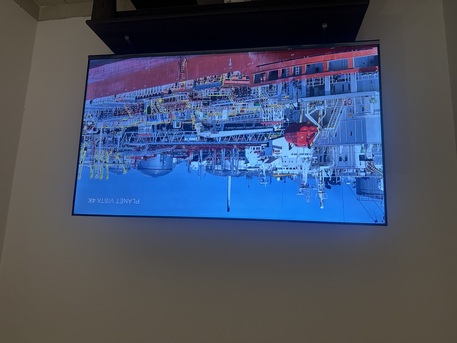 Jubail, Electronics, SAR 1499,  Skyworth 55" 4K QLED Google TV (120Hz) &ndash;LIKE NEW / BOX & WARRANTY