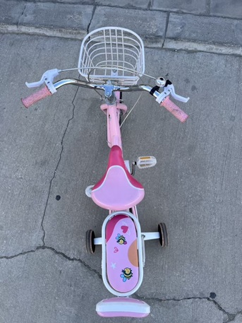 Al Rakah Al Shamaliyah, Bicycles, SAR 150,  12&rdquo; Girls Cycle With Training Wheels &ndash; Like New, Perfect For Beginners!