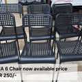 SAR 250,  Ikea 6 Chairs Black Color