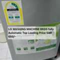 SAR 650,  LG Washing Machine Fully Automatic Top Load