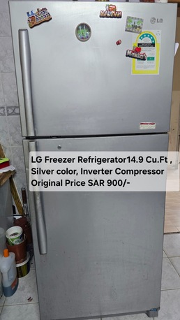 Al Khobar Al Shamalia, Appliances, SAR 900,  Lg Refrigerator Sliver Color