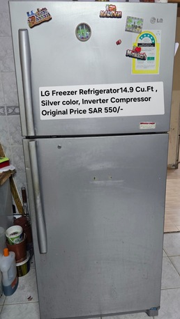 Al Khobar Al Shamalia, Appliances, SAR 550,  Lg Refrigerator Sliver Color