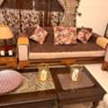 SAR 2200,  10 SEATER WOODEN SOFA SET