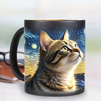 Sharjah, Household Items, AED 30,  A Mug That Gradually Changes Shape With Hot Water, Revealing Beautiful Designs. Heat-resis