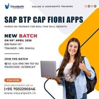 Hyderabad, Lessons Offered, SAP BTP CAP Fiori Apps New Batch Starts April 9