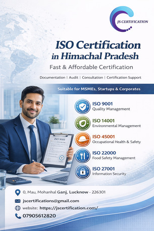 Lucknow, Business, ISO Certification In Himachal Pradesh