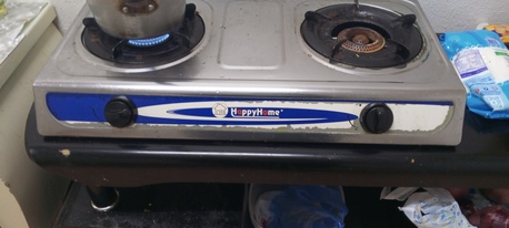 Jubail, Household Items, SAR 50,  ONE 2 BURNER STOVE  WITH GAS HOSE AND TABLE