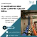 INR 300,  SS Cable Tray Manufacturer In India - LessWireForm